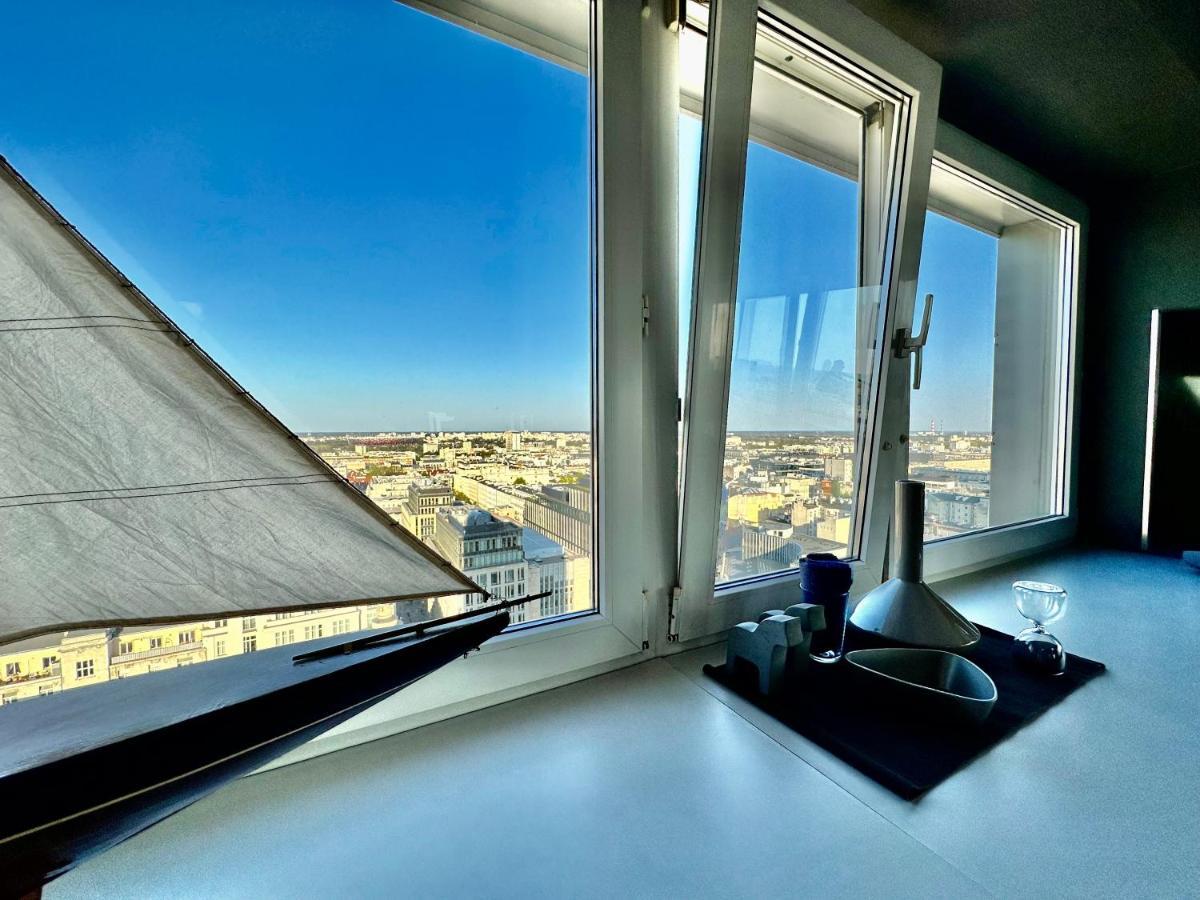 Super Apartament Grey Centrum 2X Metro Fast Wifi 300 Mbs Netflix Appletv Smarttv Spotify Panorama Miasta Варшава Екстериор снимка